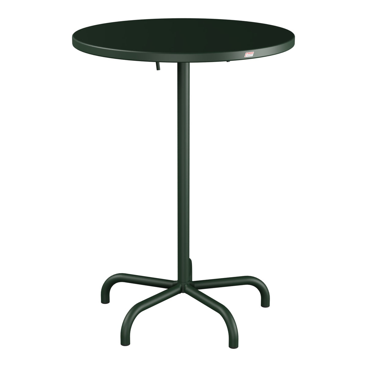 Schaffner Säntis Table haute rabattable ronde Ø80cm h:110cm – Vert Sapin 66 / Vert Sapin 66