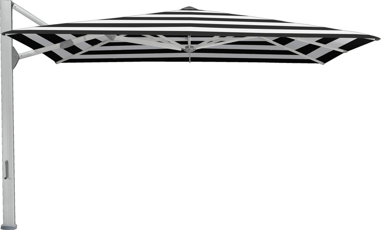 Glatz Parasol AMBIENTE Nova carre Cat.5 810 Black Stripe