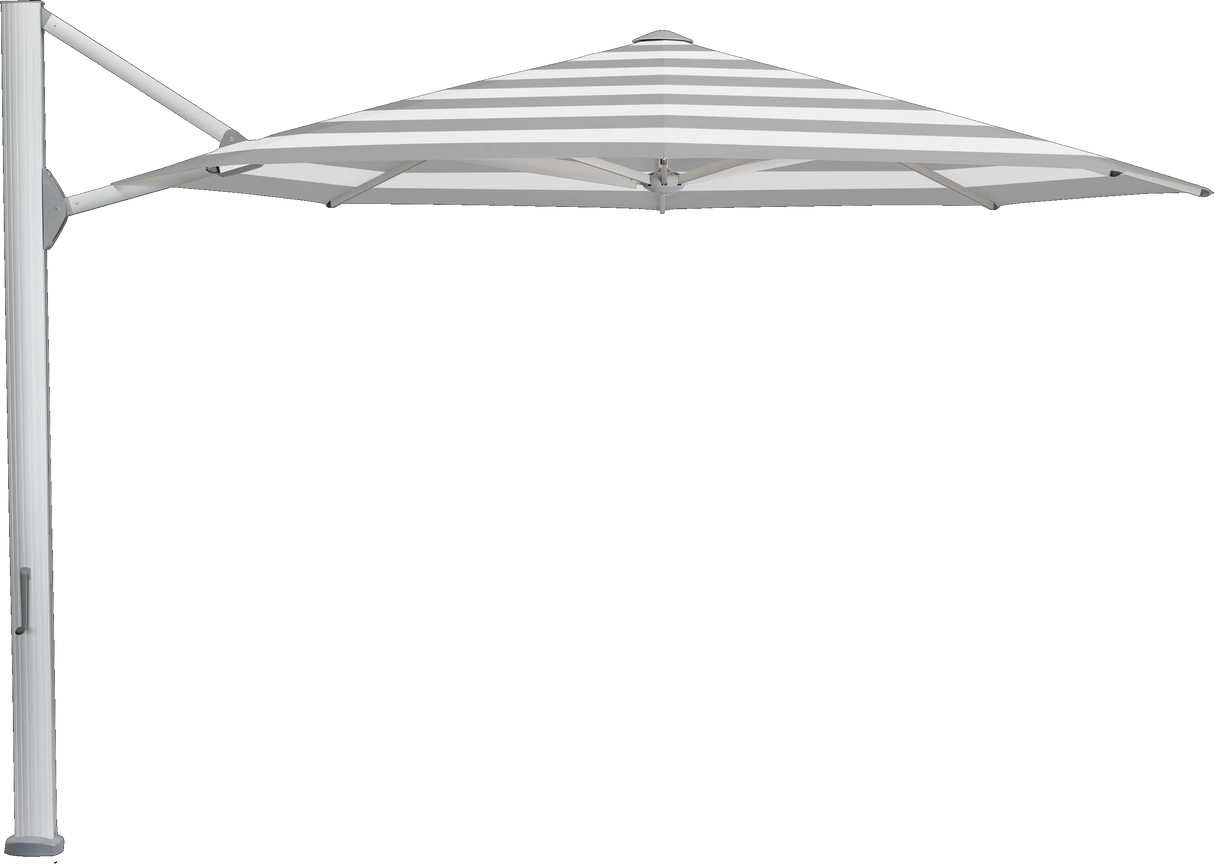 Glatz Parasol AMBIENTE Nova rond Cat.5 555 Grey Stripe