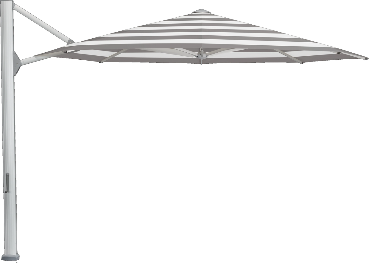 Glatz Parasol AMBIENTE Nova rond Cat.5 570 Steel Stripe
