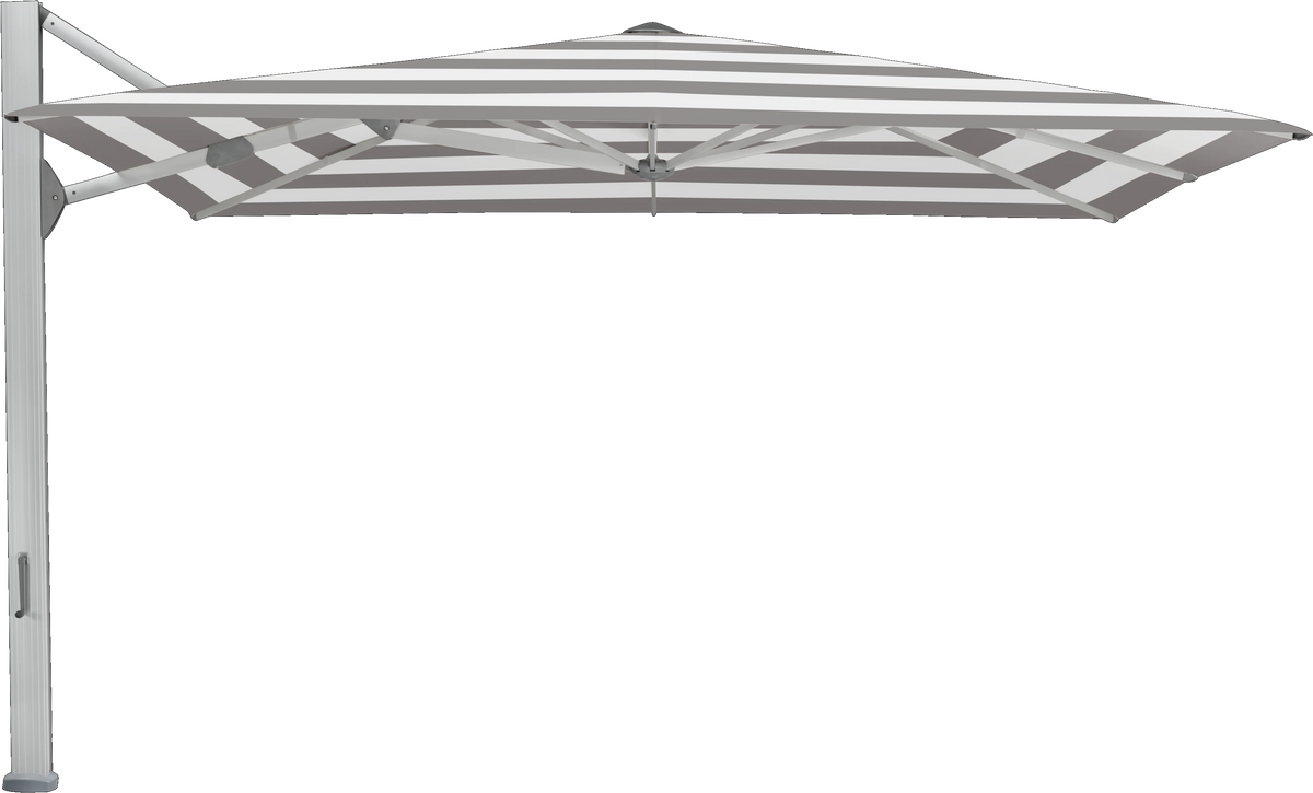 Glatz Parasol AMBIENTE Nova carre Cat.5 570 Steel Stripe