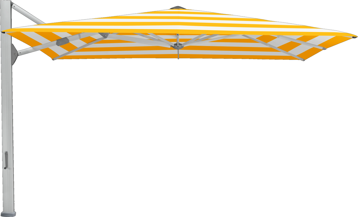 Glatz Parasol AMBIENTE Nova carre Cat.5 624 Yellow Stripe