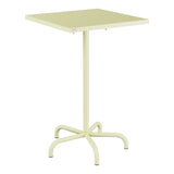 Schaffner Säntis Table haute rabattable 70x70cm h:110cm – Jaune Buis 18 / Jaune Buis 18