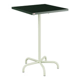 Schaffner Säntis Table haute rabattable 70x70cm h:110cm – Vert Sapin 66 / Vert Pastel 64
