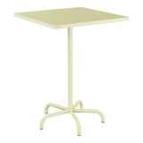 Schaffner Säntis Table haute rabattable 80x80cm h:110cm – Jaune Buis 18 / Jaune Buis 18