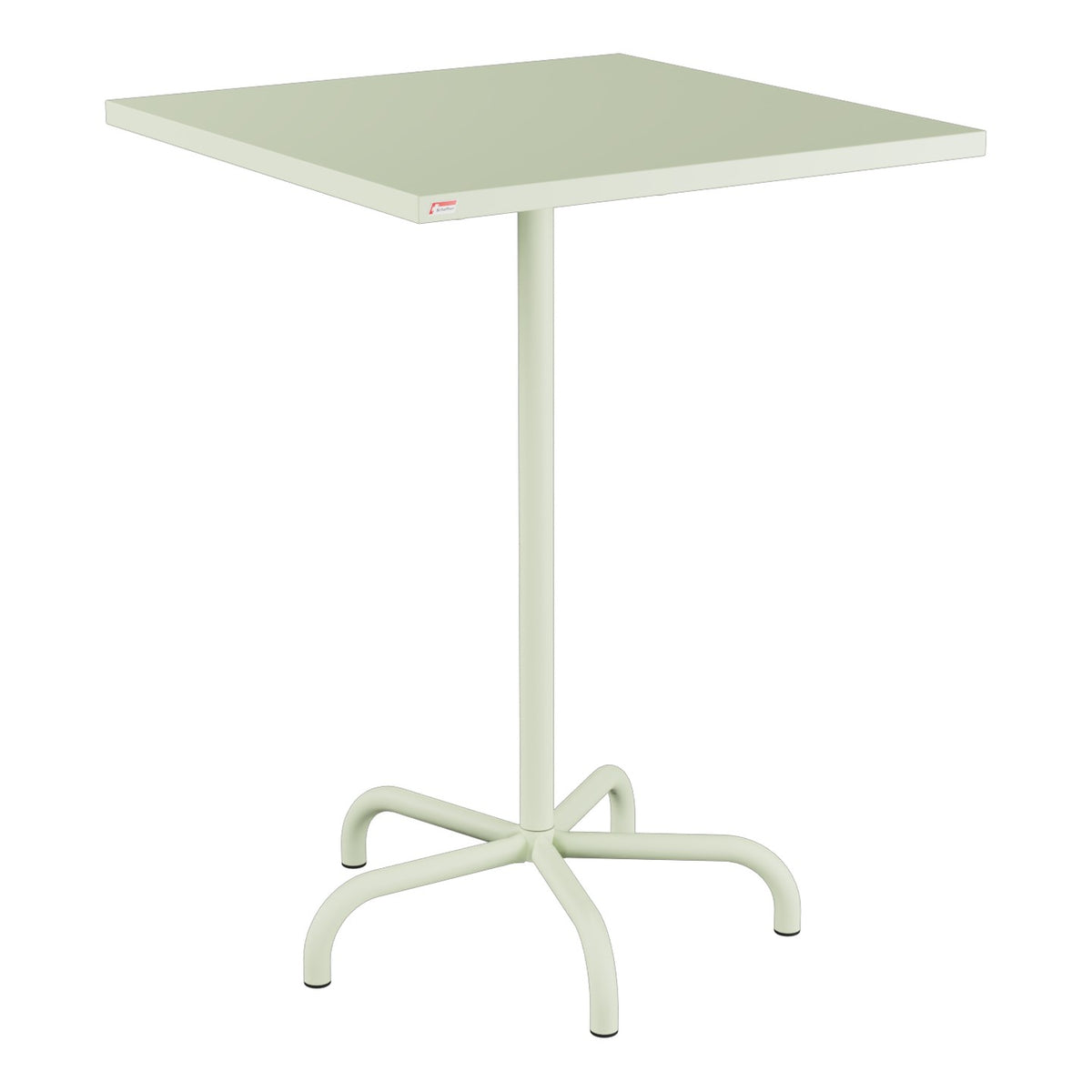 Schaffner Säntis Table haute rabattable 80x80cm h:110cm – Vert Pastel 64 / Vert Pastel 64