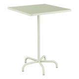 Schaffner Säntis Table haute rabattable 80x80cm h:110cm – Vert Pastel 64 / Vert Pastel 64