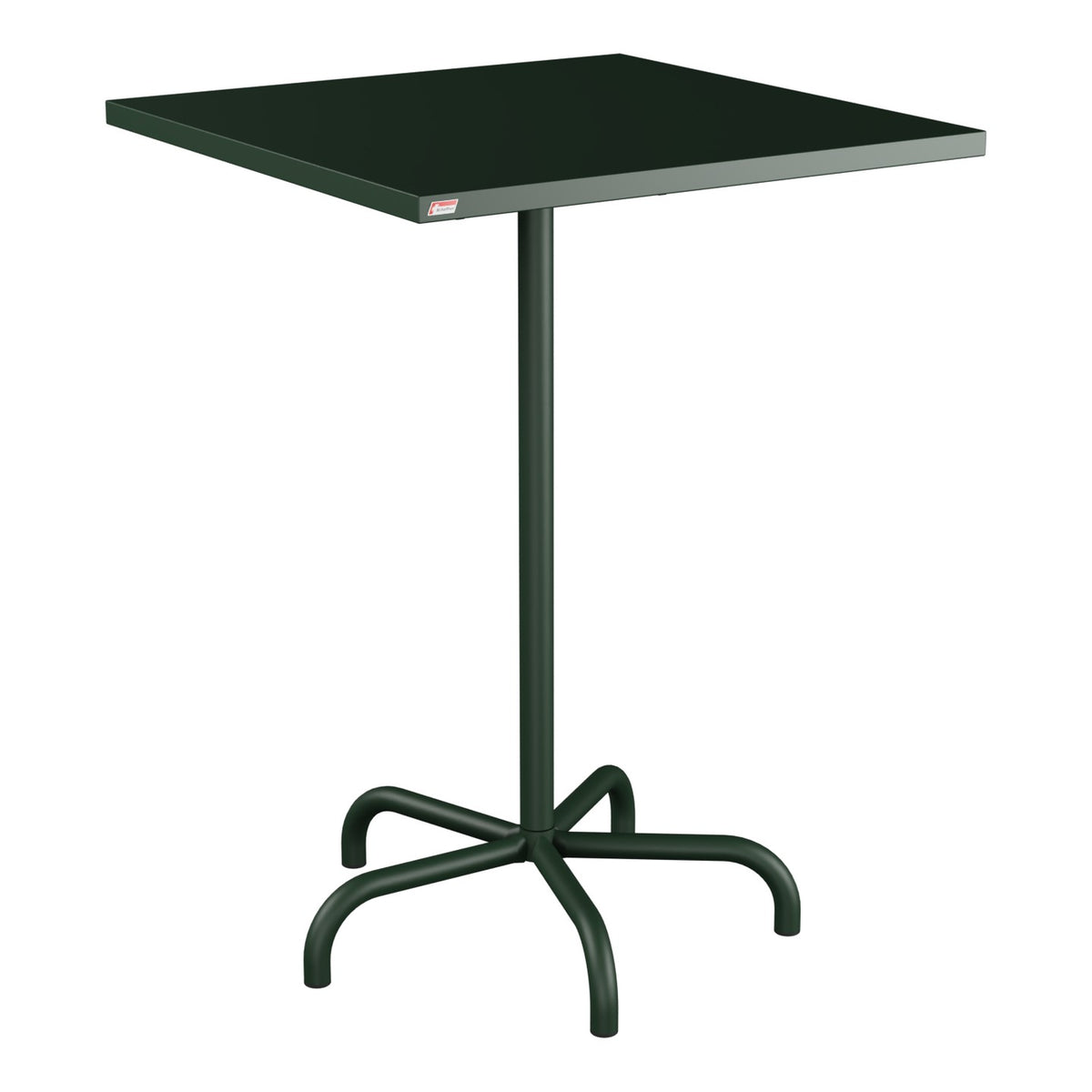 Schaffner Säntis Table haute rabattable 80x80cm h:110cm – Vert Sapin 66 / Vert Sapin 66