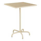 Schaffner Säntis Table haute rabattable 80x80cm h:110cm – Marron Pastel 83 / Marron Pastel 83