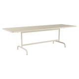 Schaffner Säntis Table repas rabattable 240x80cm – Sable Pastel 15 / Sable Pastel 15