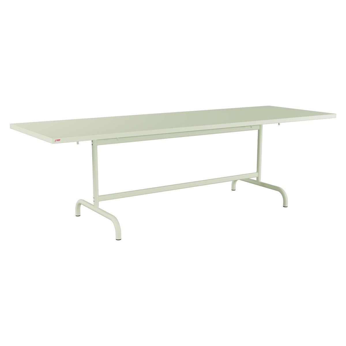 Schaffner Säntis Table repas rabattable 240x80cm – Vert Pastel 64 / Vert Pastel 64