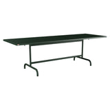 Schaffner Säntis Table repas rabattable 240x80cm – Vert Sapin 66 / Vert Sapin 66