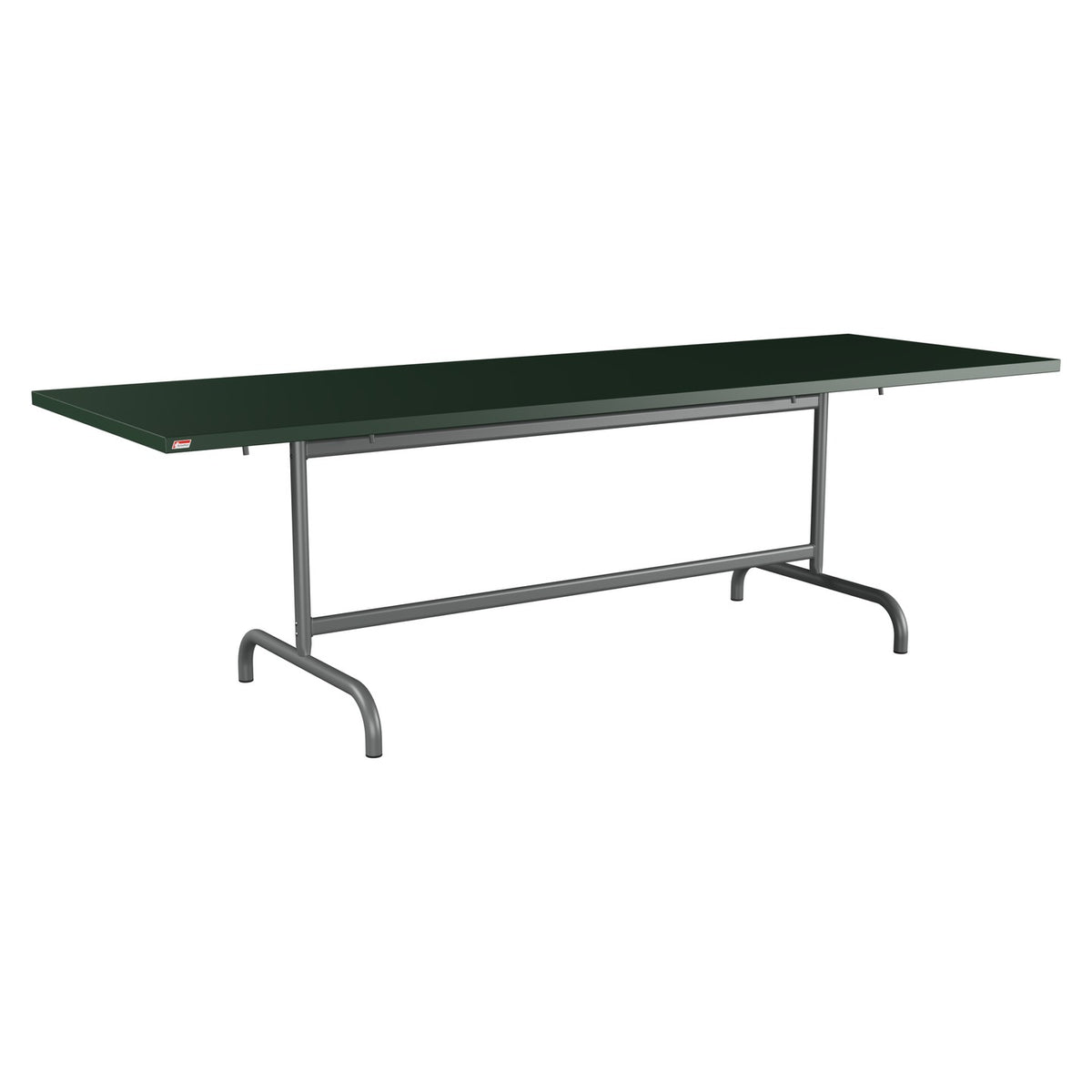 Schaffner Säntis Table repas rabattable 240x80cm – Vert Sapin 66 / Graphite 73