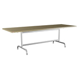 Schaffner Säntis Table repas rabattable 240x80cm – Champagne 85 / Galvanisé à chaud 02
