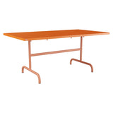 Schaffner Säntis Table repas rabattable 165x90cm – Orange 13 / Terracotta 84