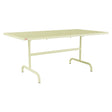Schaffner Säntis Table repas rabattable 165x90cm – Jaune Buis 18 / Jaune Buis 18