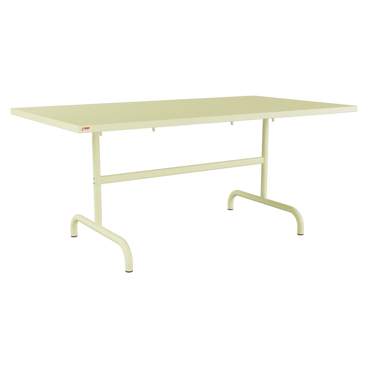Schaffner Säntis Table repas rabattable 165x90cm – Jaune Buis 18 / Jaune Buis 18