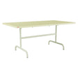 Schaffner Säntis Table repas rabattable 165x90cm – Jaune Buis 18 / Vert Pastel 64