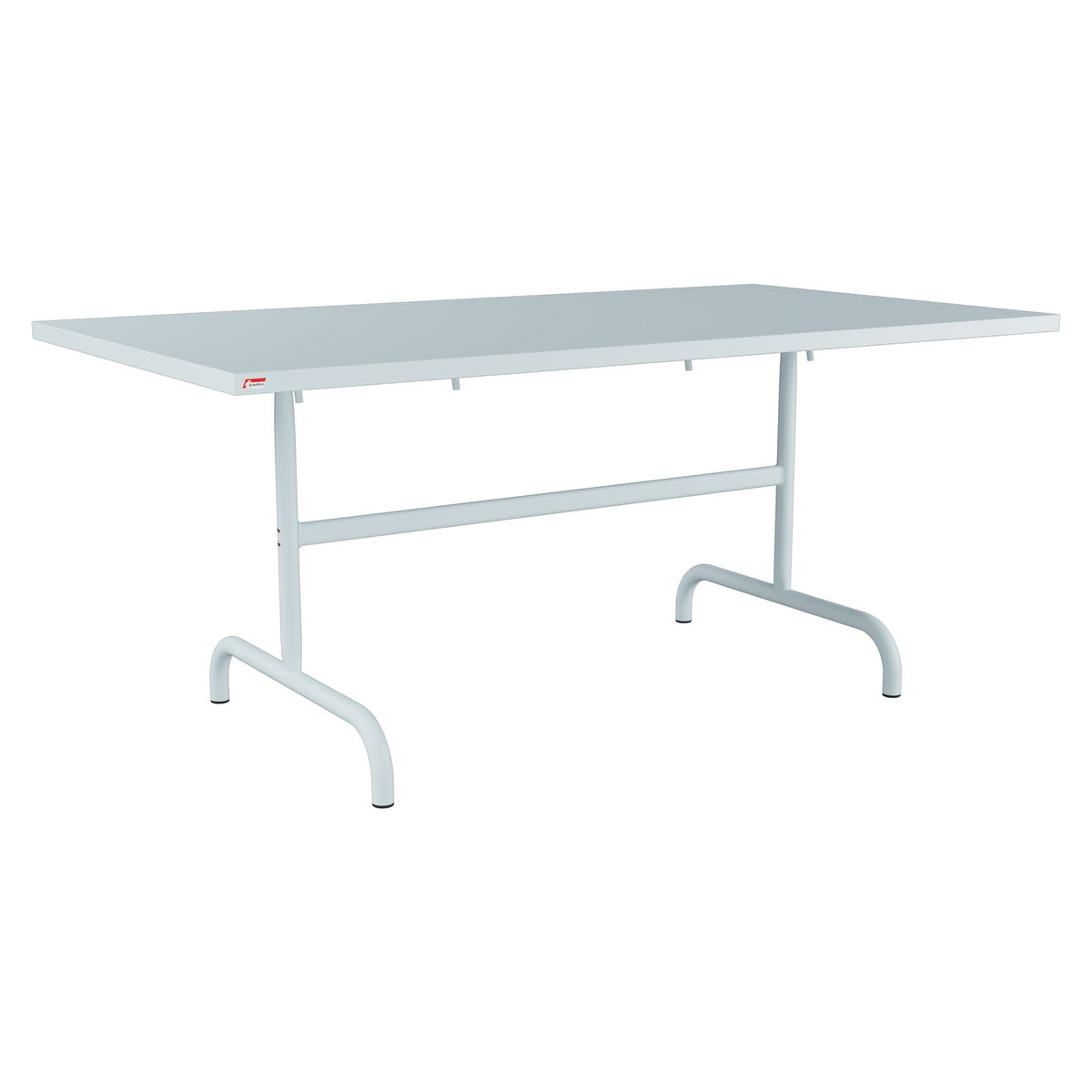 Schaffner Säntis Table repas rabattable 165x90cm – Bleu Pastel 51 / Bleu Pastel 51