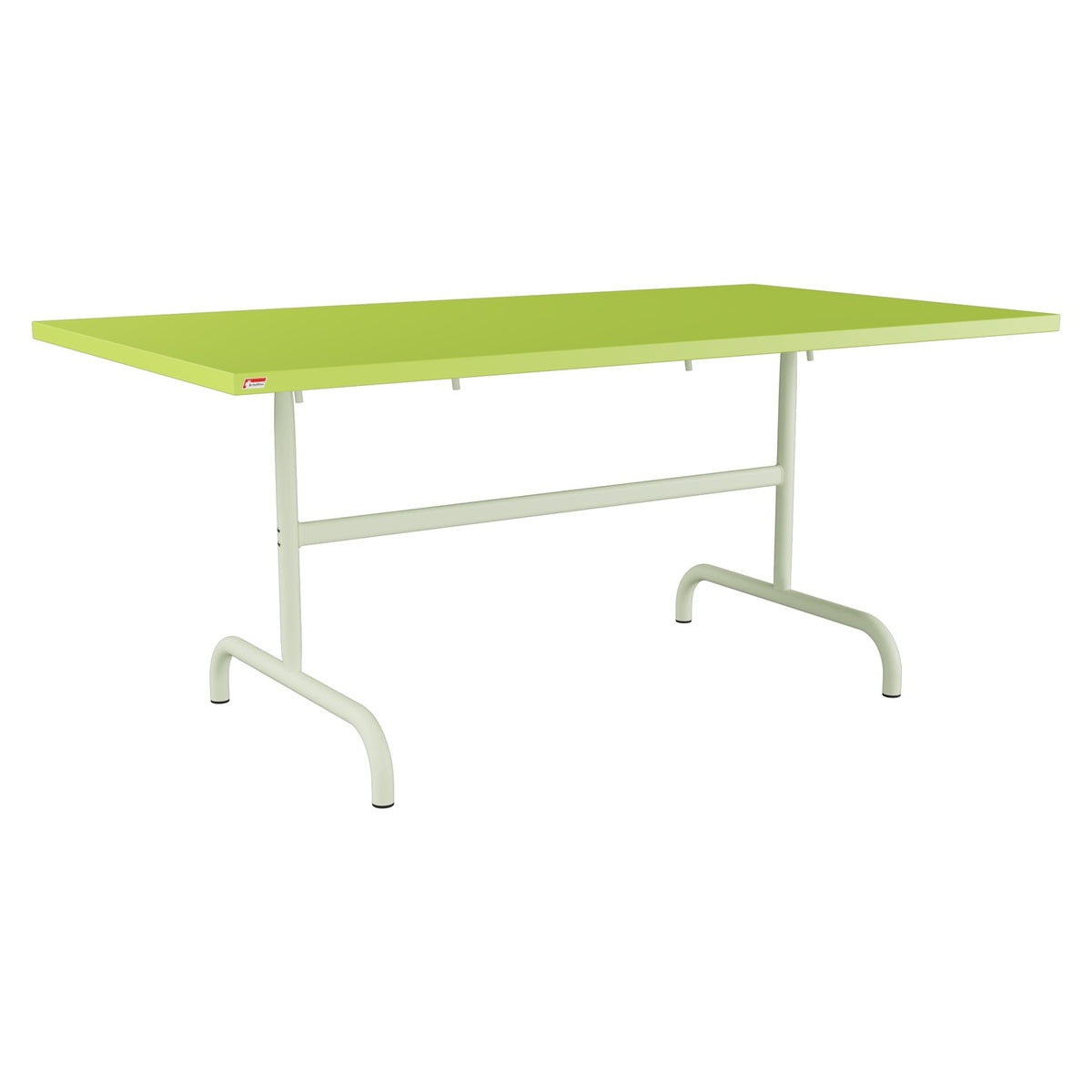 Schaffner Säntis Table repas rabattable 165x90cm – Vert clair 63 / Vert Pastel 64