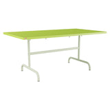 Schaffner Säntis Table repas rabattable 165x90cm – Vert clair 63 / Vert Pastel 64
