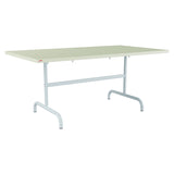 Schaffner Säntis Table repas rabattable 165x90cm – Vert Pastel 64 / Bleu Pastel 51