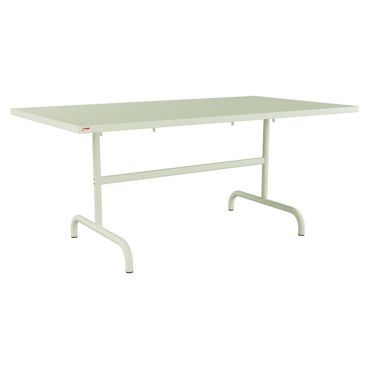 Schaffner Säntis Table repas rabattable 165x90cm – Vert Pastel 64 / Vert Pastel 64