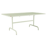 Schaffner Säntis Table repas rabattable 165x90cm – Vert Pastel 64 / Vert Pastel 64