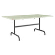Schaffner Säntis Table repas rabattable 165x90cm – Vert Pastel 64 / Noir 91