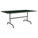 Schaffner Säntis Table repas rabattable 165x90cm – Vert Sapin 66 / Noir 91