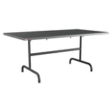 Schaffner Säntis Table repas rabattable 165x90cm – Graphite 73 / Anthracite 77