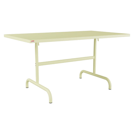 Schaffner Säntis Table repas rabattable 140x80cm – Jaune Buis 18 / Jaune Buis 18