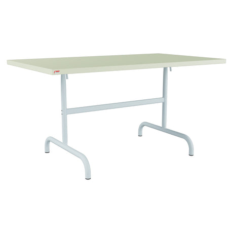 Schaffner Säntis Table repas rabattable 140x80cm – Vert Pastel 64 / Bleu Pastel 51
