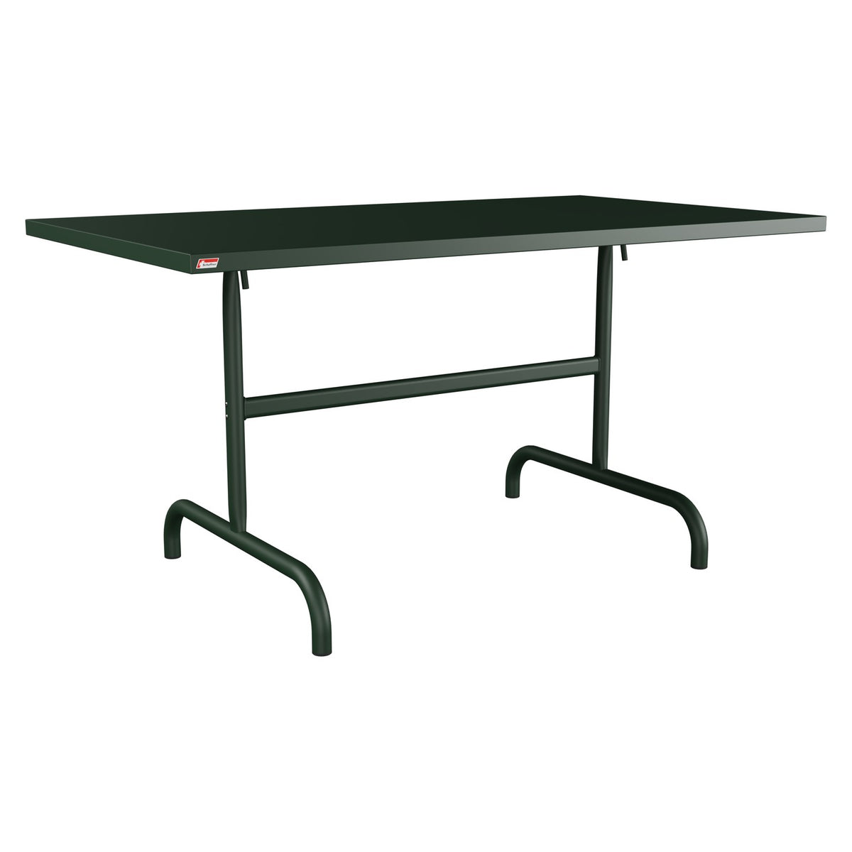 Schaffner Säntis Table repas rabattable 140x80cm – Vert Sapin 66 / Vert Sapin 66