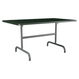 Schaffner Säntis Table repas rabattable 140x80cm – Vert Sapin 66 / Graphite 73