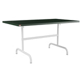 Schaffner Säntis Table repas rabattable 140x80cm – Vert Sapin 66 / Blanc 90