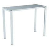 Schaffner Luzern table haute 140x60cm h:110cm – Bleu Pastel 51 / Bleu Pastel 51