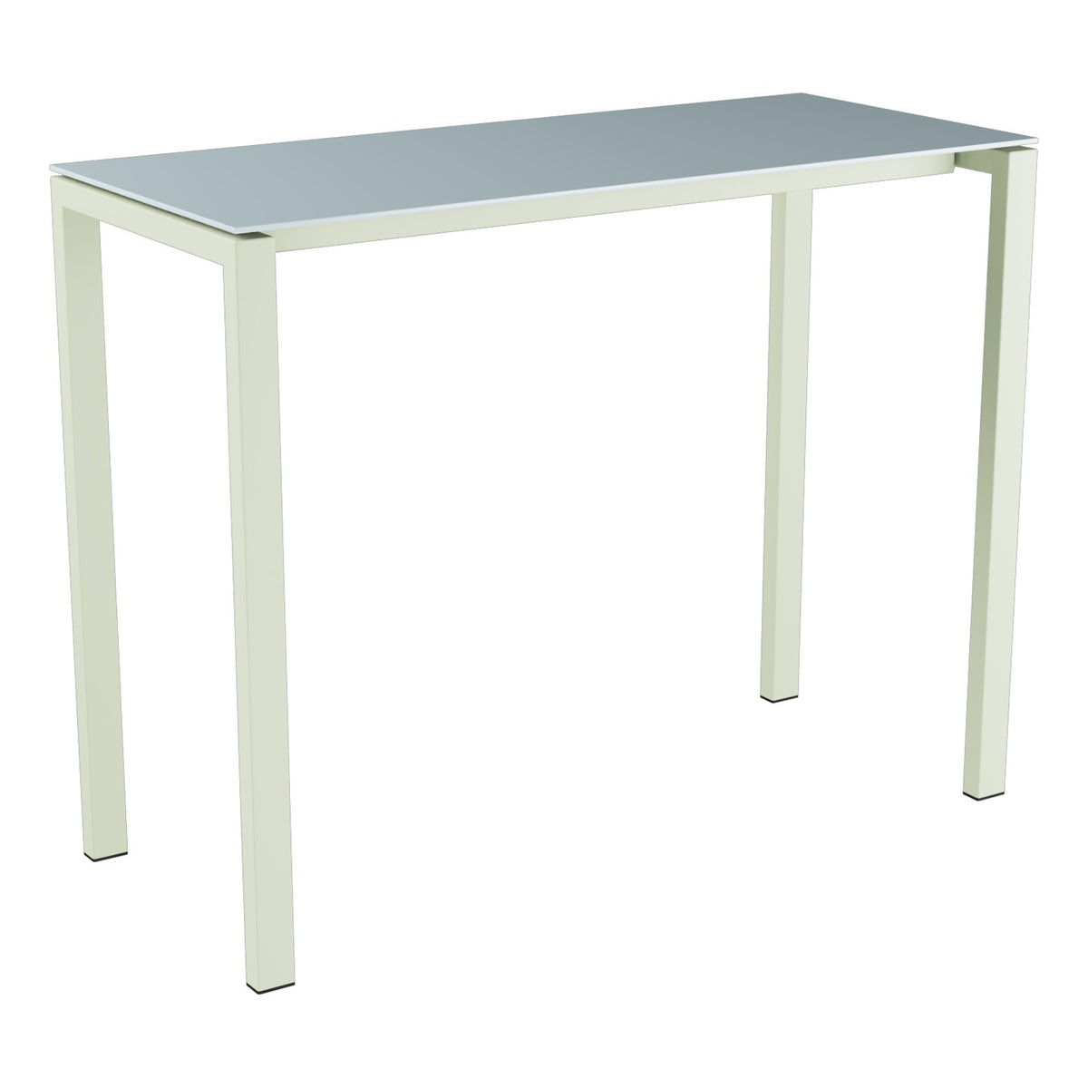 Schaffner Luzern table haute 140x60cm h:110cm – Bleu Pastel 51 / Vert Pastel 64