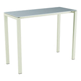 Schaffner Luzern table haute 140x60cm h:110cm – Bleu Pastel 51 / Vert Pastel 64