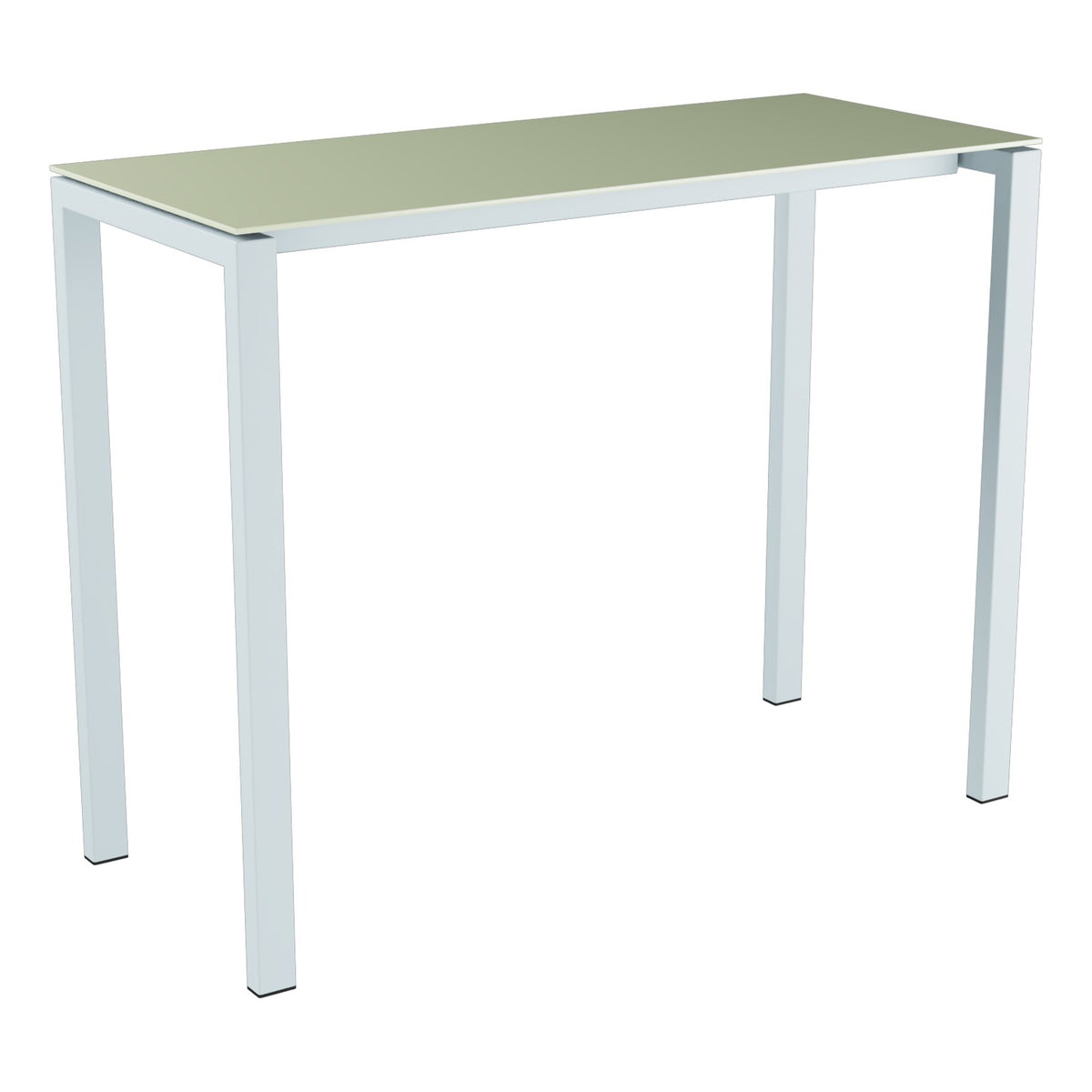 Schaffner Luzern table haute 140x60cm h:110cm – Vert Pastel 64 / Bleu Pastel 51
