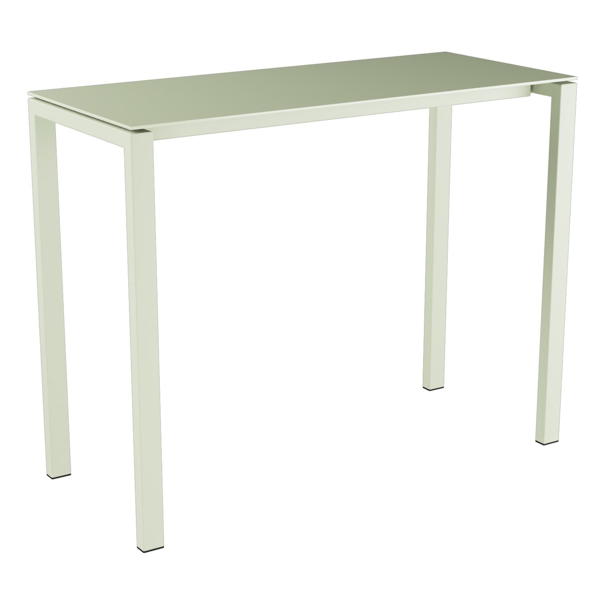 Schaffner Luzern table haute 140x60cm h:110cm – Vert Pastel 64 / Vert Pastel 64