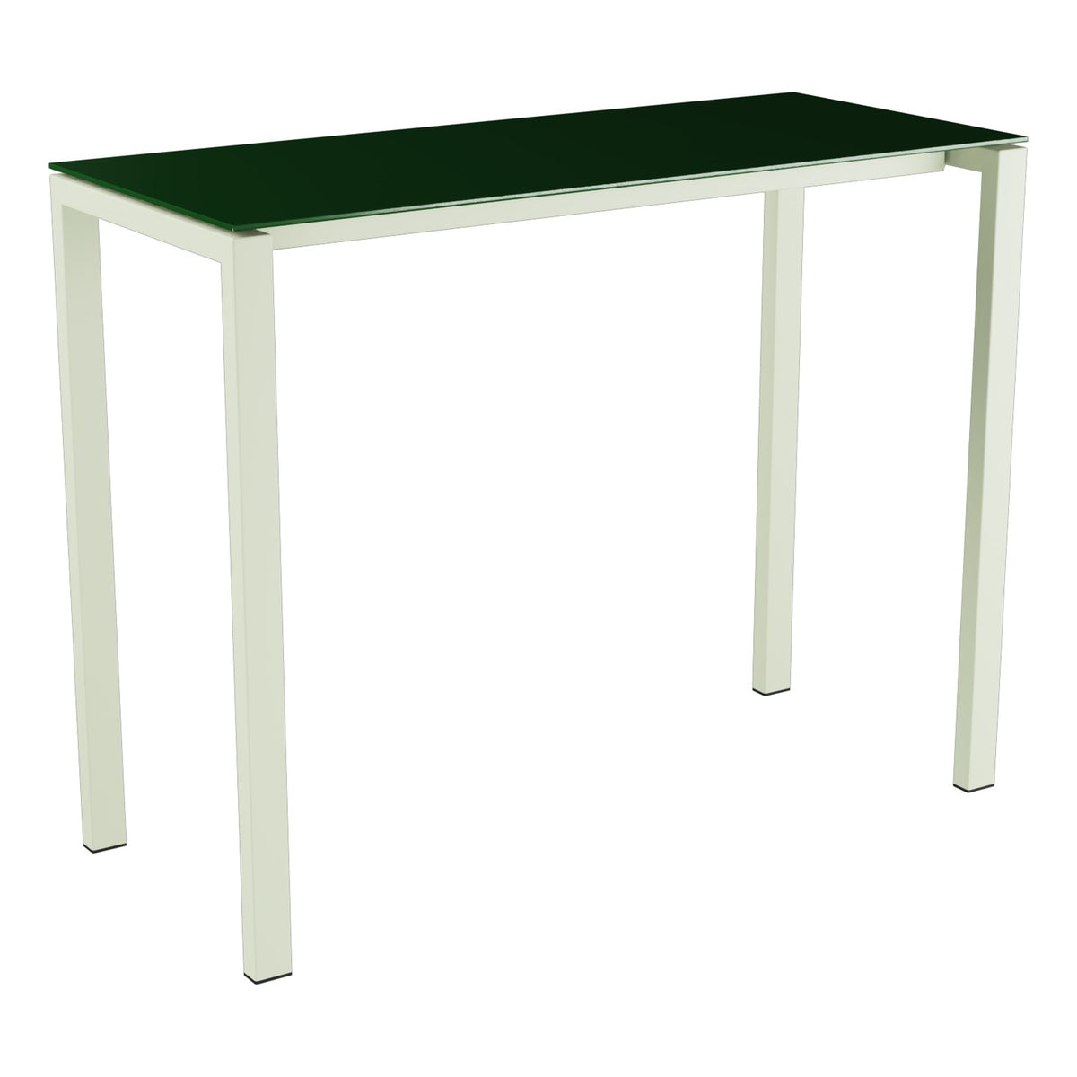 Schaffner Luzern table haute 140x60cm h:110cm – Vert Sapin 66 / Vert Pastel 64