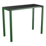 Schaffner Luzern table haute 140x60cm h:110cm – Graphite 73 / Vert Sapin 66