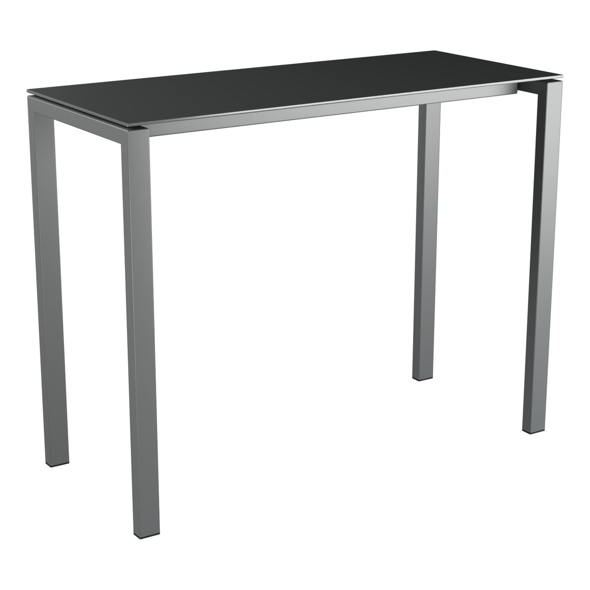 Schaffner Luzern table haute 140x60cm h:110cm – Graphite 73 / Graphite 73