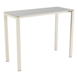 Schaffner Luzern table haute 140x60cm h:110cm – Gris Argent 78 / Sable Pastel 15