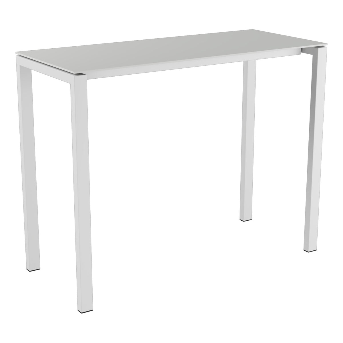 Schaffner Luzern table haute 140x60cm h:110cm – Gris Argent 78 / Gris argent 78
