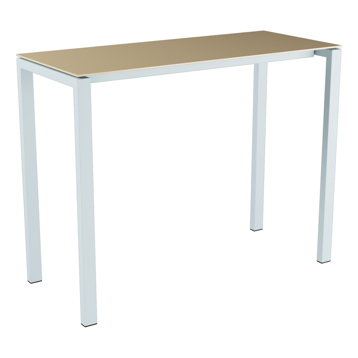 Schaffner Luzern table haute 140x60cm h:110cm – Marron Pastel 83 / Bleu Pastel 51