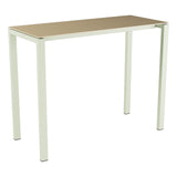 Schaffner Luzern table haute 140x60cm h:110cm – Marron Pastel 83 / Vert Pastel 64