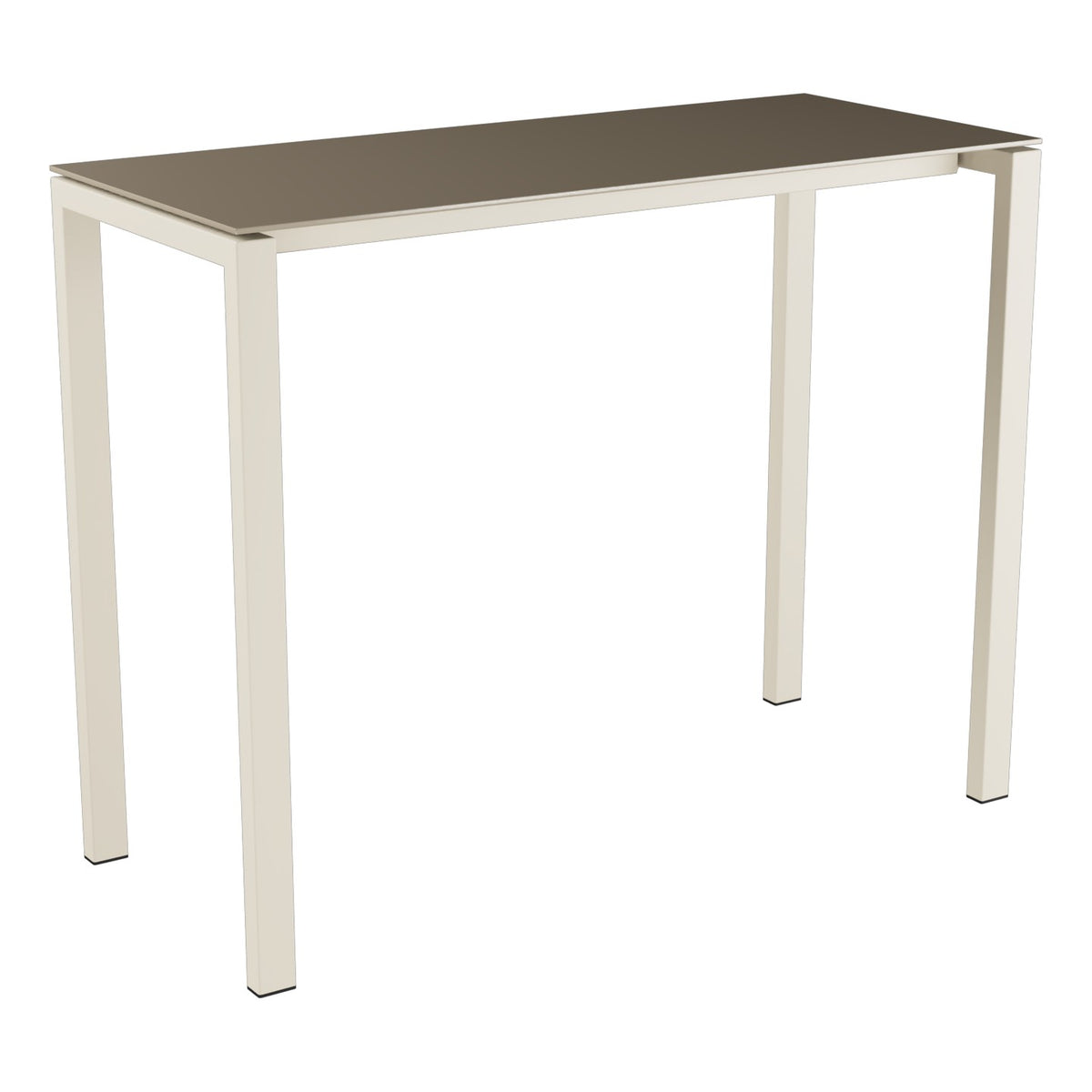 Schaffner Luzern table haute 140x60cm h:110cm – Champagne 85 / Sable Pastel 15