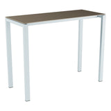 Schaffner Luzern table haute 140x60cm h:110cm – Champagne 85 / Bleu Pastel 51
